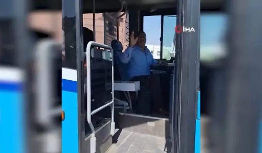 Otobüs şoföründen, engelli yolcuya skandal sözler! O anlar kamerada