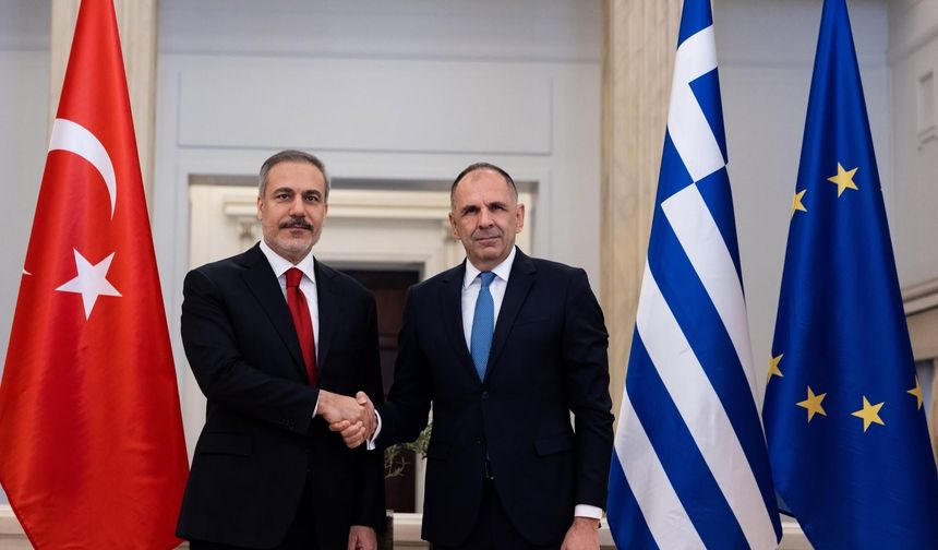 Bakan Fidan'dan Yunan mevkidaşına "sorumlu davranın" mesajı