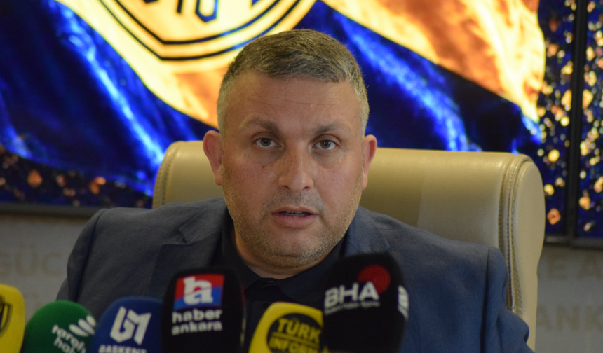 Ankaragücü Başkanı İlhami Alparslan’dan rakiplere ve camiaya mesaj: “Bu taraftarla herkesin korkulu rüyası oluruz”
