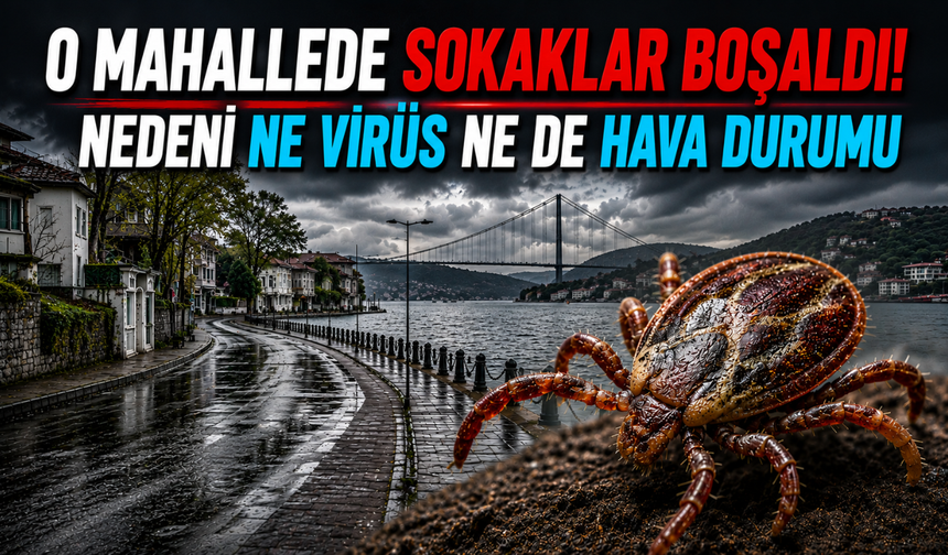 İstanbul'un o mahallesinde sokaklar boşaldı! Nedeni ne virüs ne de hava durumu...