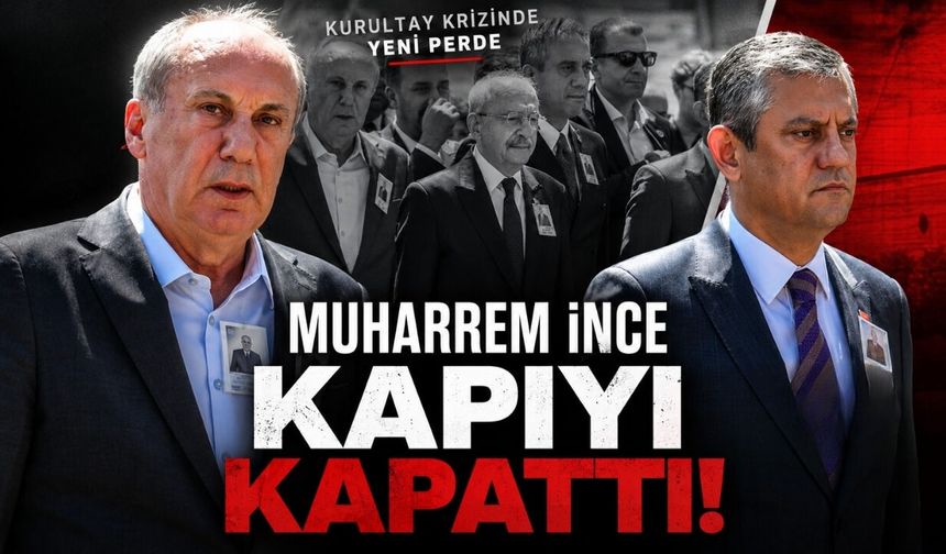Muharrem İnce’den yeni parti iddialarına net yanıt: Özgür Özel’e hangi mesajı verdi?