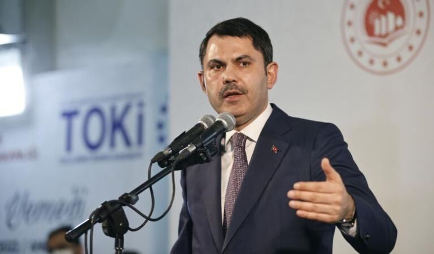 Bakan Kurum'dan müjde: Kiralık konutlar Eylül'de, 500 bin konut 2027'de