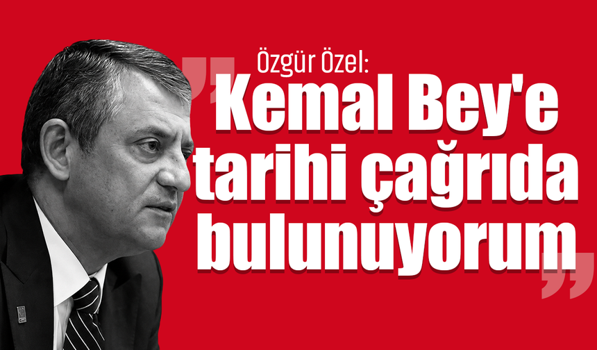 Özgür Özel'den Kemal Kılıçdaroğlu'na tarihi çağrı: “Bu ayıptan derhal kurtulmak gerekir”