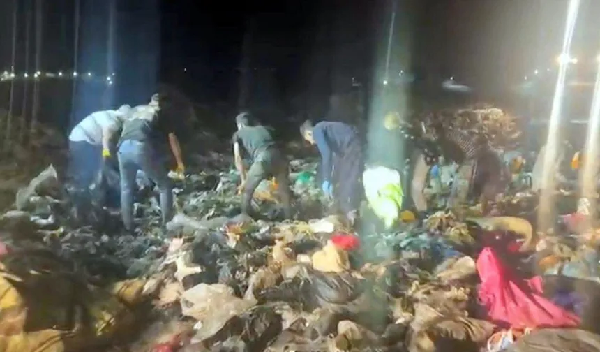 Çöp ayıklama bandında dehşet! 1 aylık bebeğin cansız bedeni bulundu
