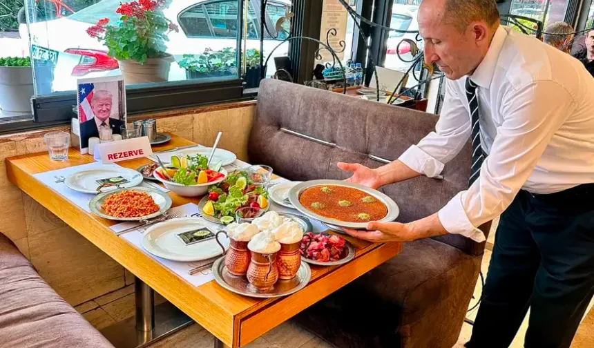 Aspavacılarda Trump hazırlığı: Masa rezerve edildi!