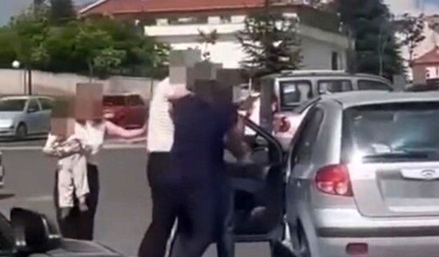 Trafikte tartıştığı sürücüye saldırdı! Ceza yağdı