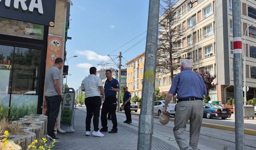 Eskişehir'de akrabaların büyük arbedesi