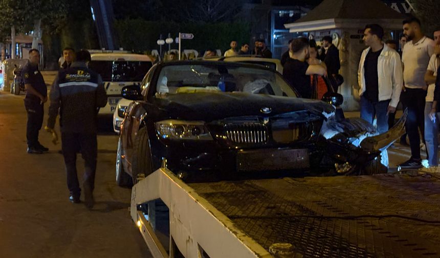 Çorum'da zincirleme kaza! Polis aracı da hasar gördü: 2'si polis 4 yaralı