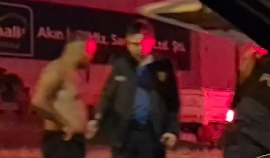 Cezaevinden izinli çıkınca bıçakla annesini kovaladı