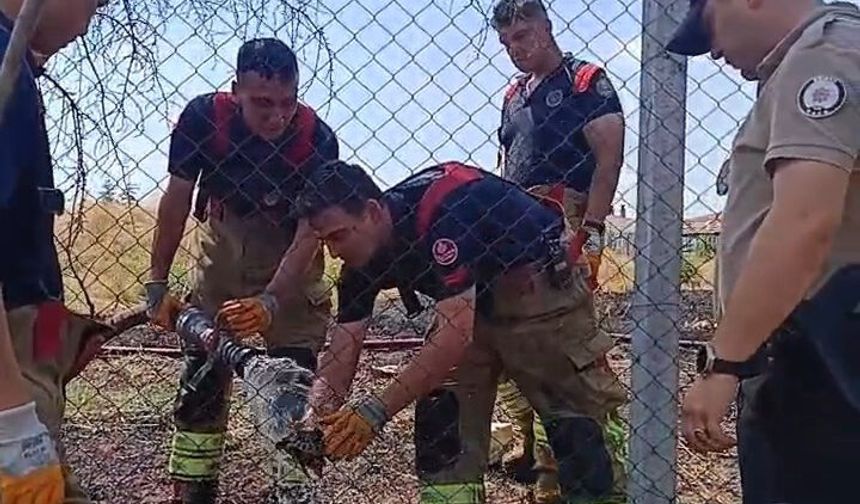 Edirne'de yürek ısıtan kurtarma