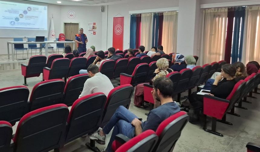Bayburt'ta afet bilinci yükseltiliyor