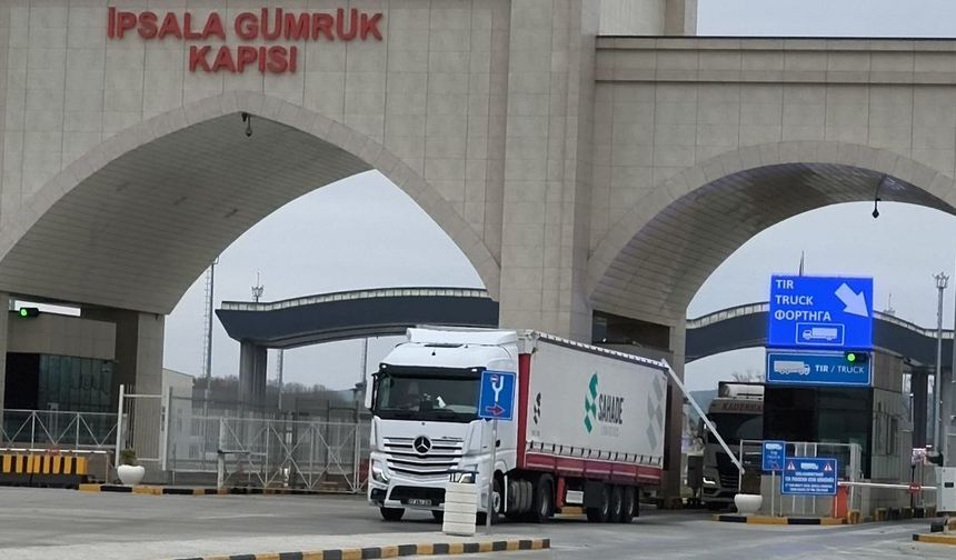 Edirne gümrük kapısında rüşvet operasyonu