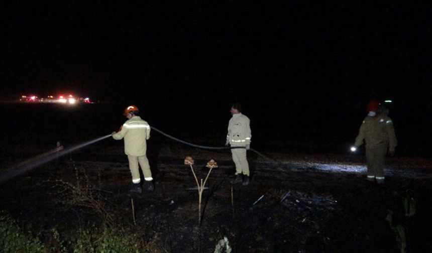 Çanakkale'de korkutan yangın kontrol altına alındı