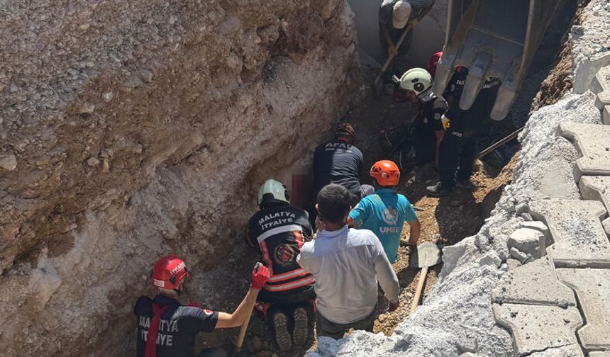Malatya Yeşilyurt'ta facia: Göçük altında kalan iki işçi can verdi