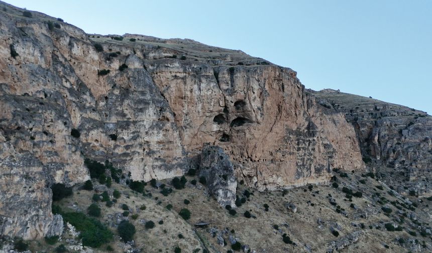 Malatya'daki mağarada insan kalıntıları