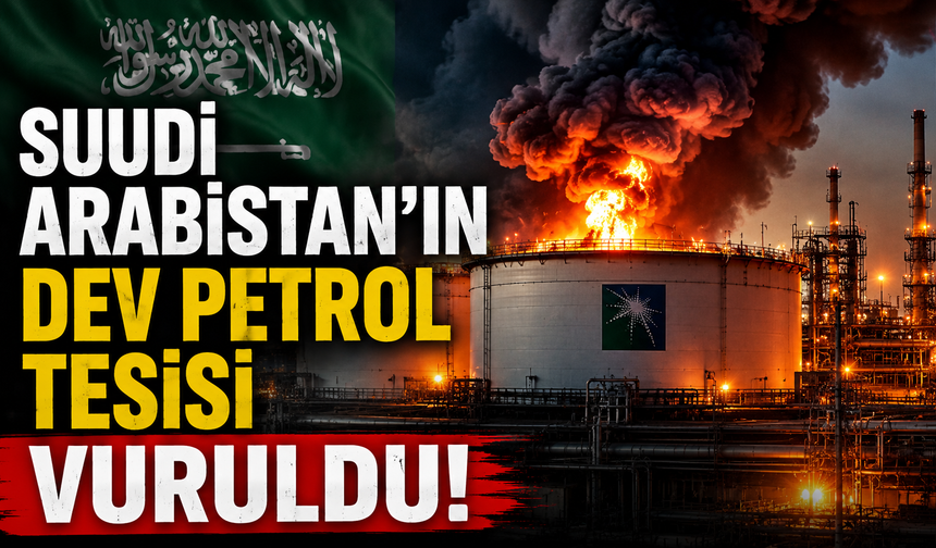 Suudi Arabistan'ın dev petrol tesisi vuruldu!