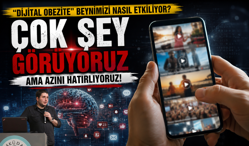 "Dijital obezite" beynimizi nasıl etkiliyor? Çok şey görüyoruz ama azını hatırlıyoruz!