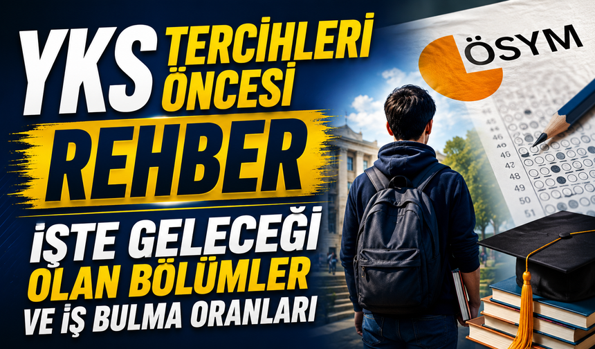 YKS tercihleri öncesi rehber: İşte geleceği olan bölümler ve iş bulma oranları!