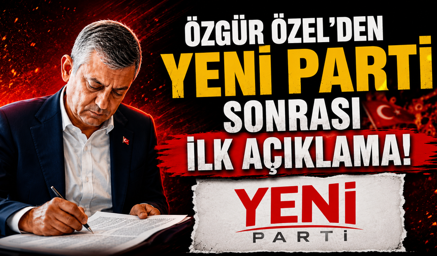 Özgür Özel istifa sonrası ilk mesaj: “Durmadan, yorulmadan iktidara yürüyeyecğiz"