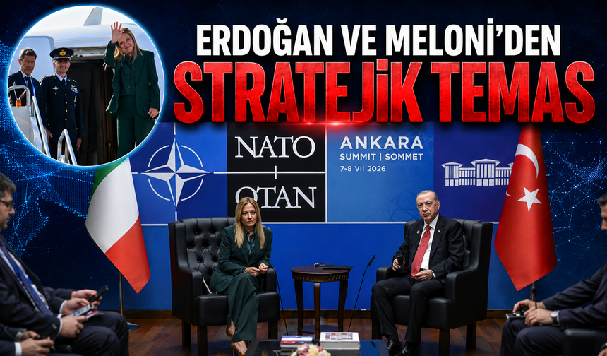 Erdoğan ve Meloni'den stratejik temas: "Savunma ve enerji iş birliği vurgusu"