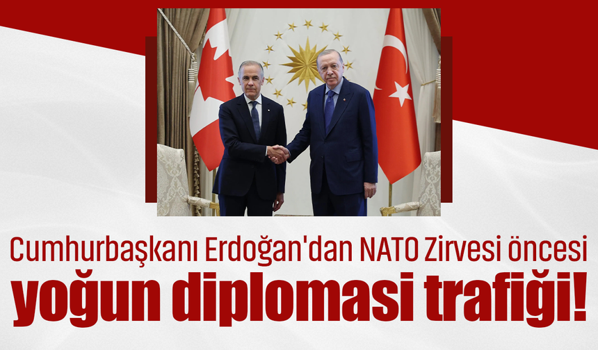 Cumhurbaşkanı Erdoğan’dan NATO Zirvesi öncesi yoğun diplomasi trafiği