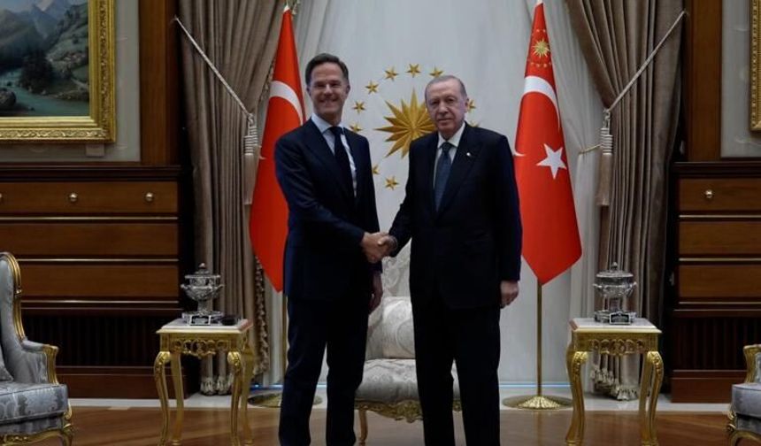 Külliye'de NATO teması: Erdoğan-Rutte görüşmesi gerçekleşti