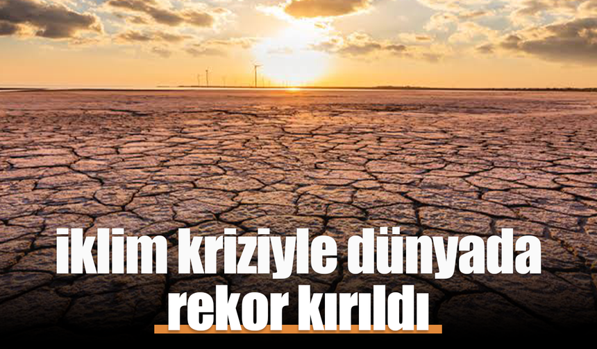 İklim kriziyle dünyada rekor kırıldı