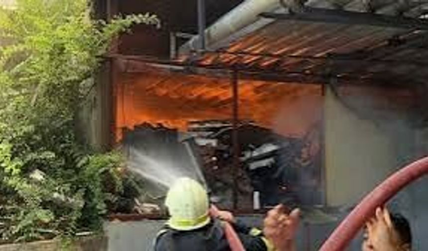 Muğla'da korkutan hastane yangını