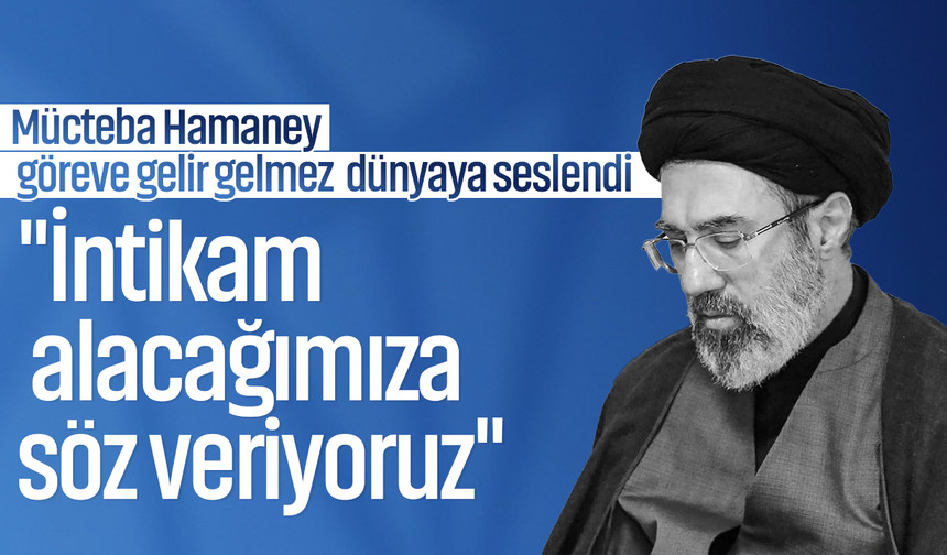 Mücteba Hamaney göreve gelir gelmez dünyaya seslendi: "İntikam alacağımıza söz veriyoruz"