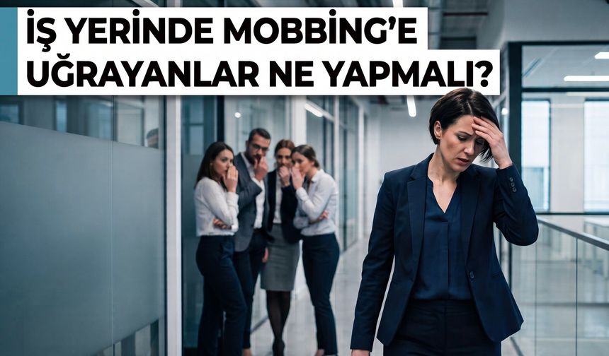 İş yerinde mobbinge uğruyorsanız ne yapmalısınız?