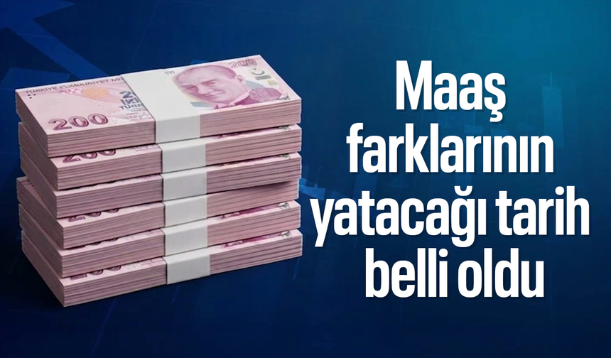 Enflasyon farklarının yatacağı tarih belli oldu!