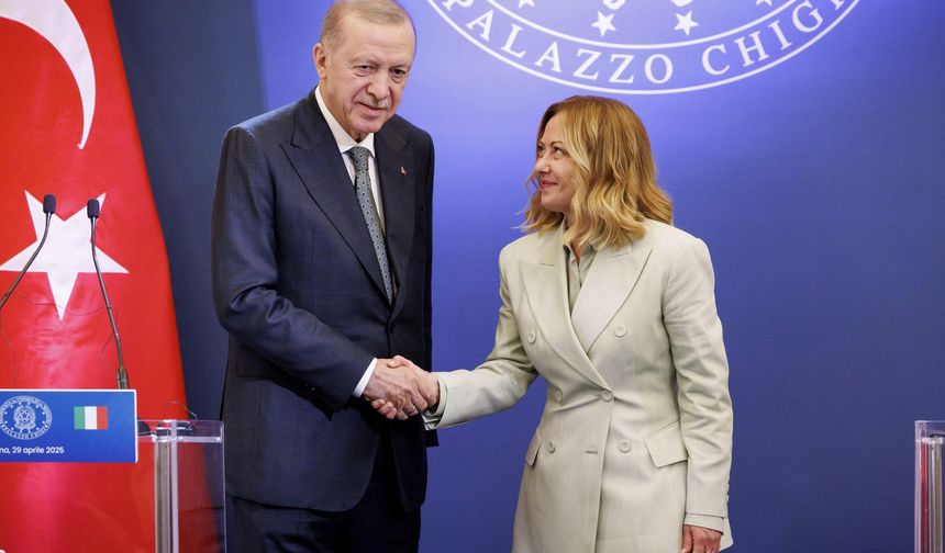Erdoğan ve Meloni'den kritik görüşme: Savunma sanayiinde iş birliği mesajı