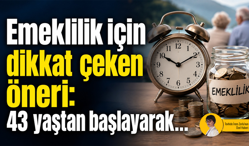 EMADDER Başkanı Mihriban Uğurlu'dan emeklilik için dikkat çeken öneri!