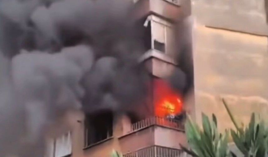 Gaziantep’te apartman yangını: Yaşlı kadın hayatını kaybetti