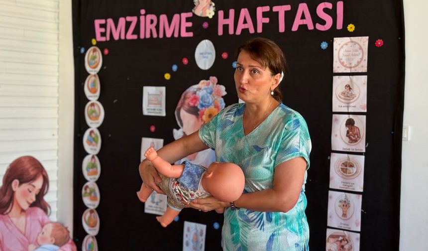 Sincan Belediyesi'nden annelere destek! Emzirmenin önemi anlatıldı
