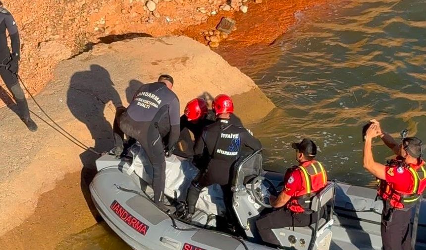 Diyarbakır'da baraj gölünde erkek cesedi bulundu: Ekipler harekete geçti