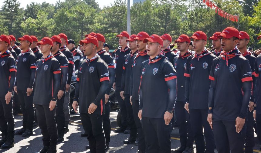 Ankara Emniyeti’nde Yunus heyecanı: 67 yeni polis göreve başladı