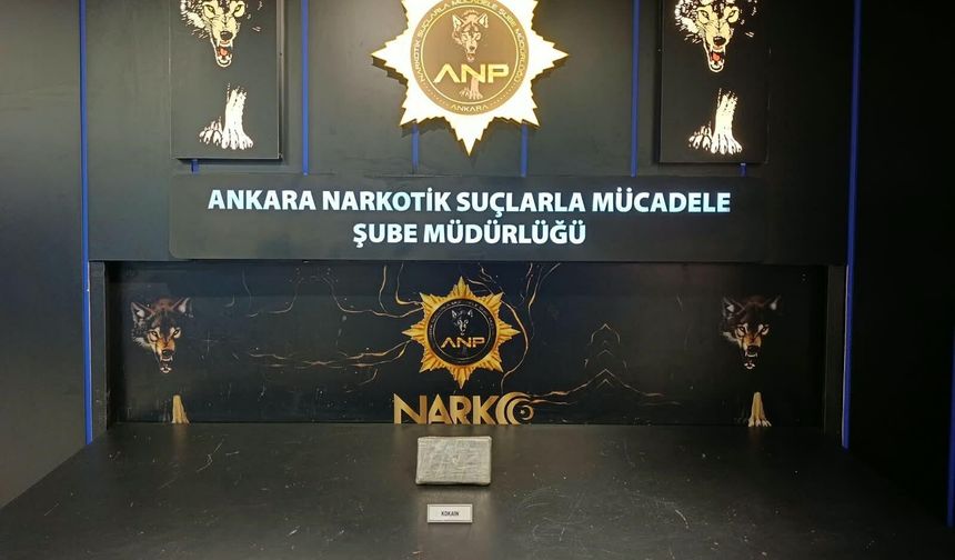 Ankara yolunda uyuşturucu operasyonu! Otomobilden 1 kilo 200 gram kokain çıktı