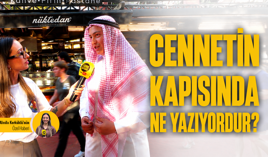 Cennetin kapısında ne yazıyor?
