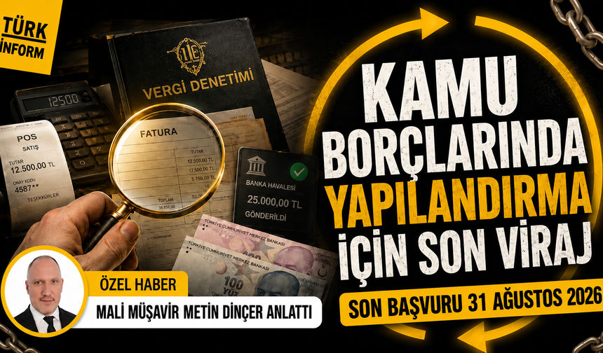 Kamu borçlarında yapılandırma için son viraj: Son başvuru 31 Ağustos