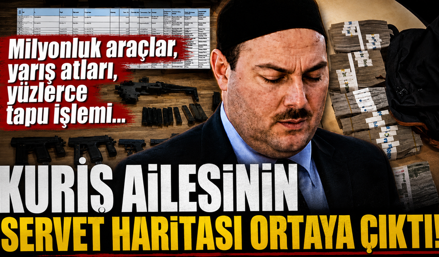 Alihan Kuriş ailesinin servet haritası ortaya çıktı: yüzlerce tapu işlemi, lüks otomobil ve yarış atları...