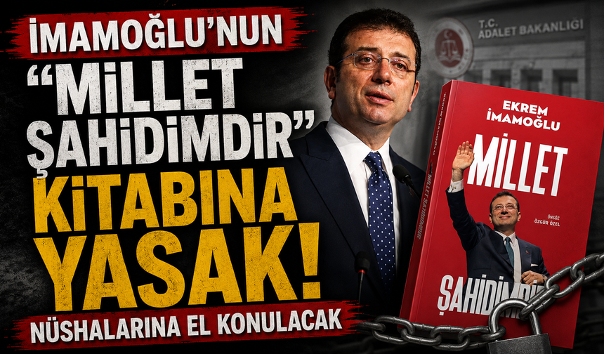 İmamoğlu'nun "Millet Şahidimdir" kitabına yasak geldi! Nüshalarına el konulacak