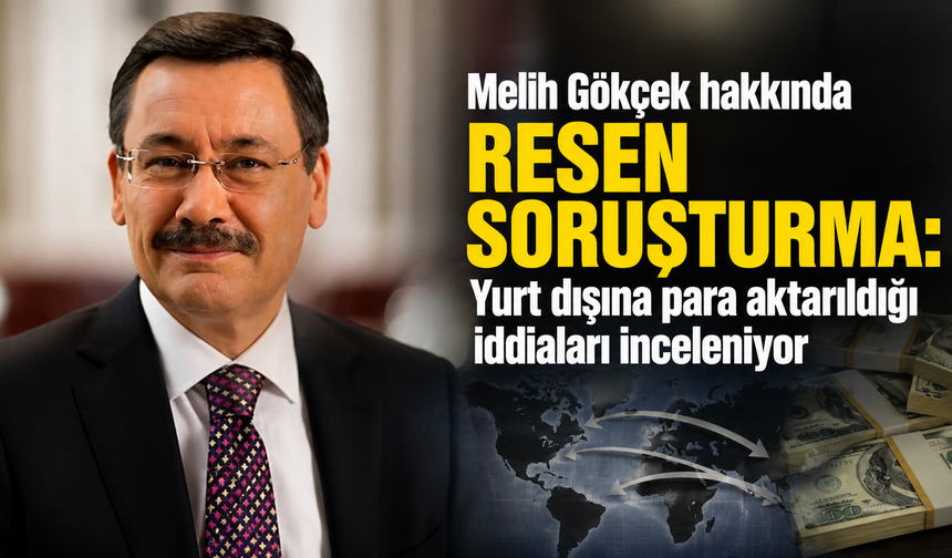 Melih Gökçek hakkında resen soruşturma: Yurt dışına para aktarıldığı iddiaları inceleniyor