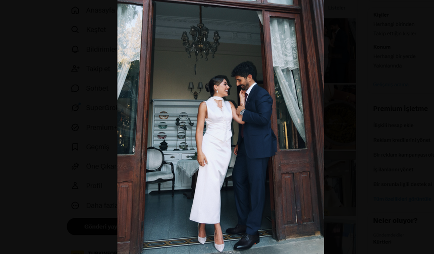 Kızılcık Şerbeti’nin yıldızı Sıla Türkoğlu’nun mutlu günü: Ata Ayyıldız ile nişanlandı