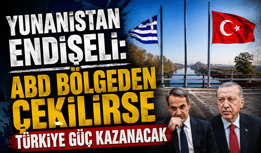 Yunanistan endişeli: ABD bölgeden çekilirse Türkiye güç kazanacak