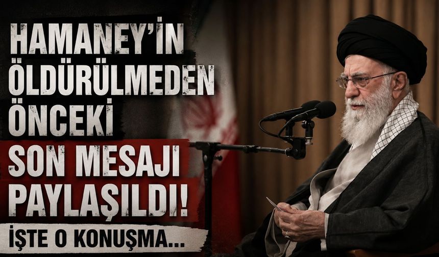 Pezeşkiyan, Hamaney’in öldürülmeden önceki son mesajını paylaştı! İşte son konuşması