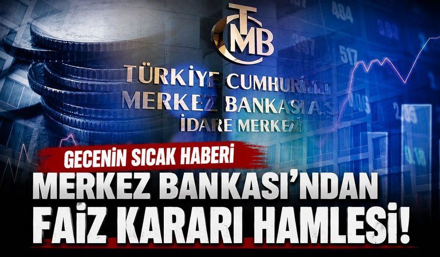 Merkez Bankası'ndan örtülü faiz kararı hamlesi: Resmi açıklama geldi