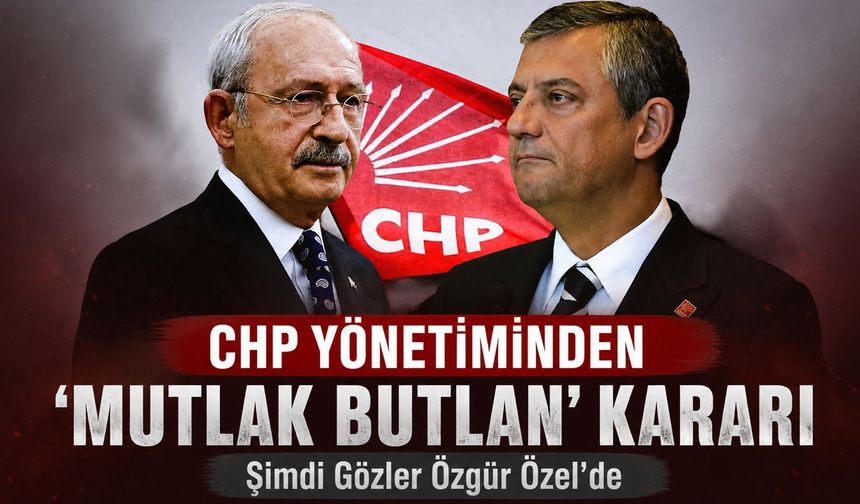 CHP 'mutlak butlan' davasında temyiz başvurusunu geri çekti