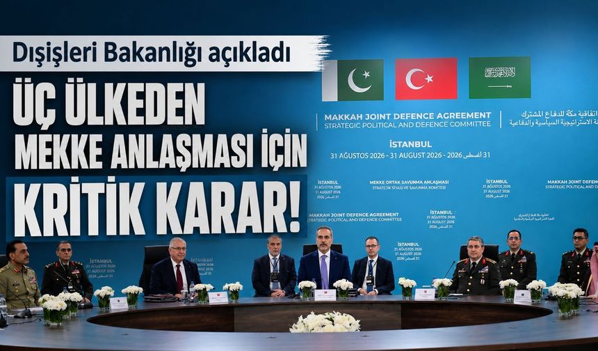 Mekke Ortak Savunma Anlaşması Stratejik Siyasi ve Savunma Komitesi'nden ortak açıklama