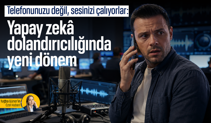 Telefonunuzu değil, sesinizi çalıyorlar: Yapay zekâ dolandırıcılığında yeni dönem